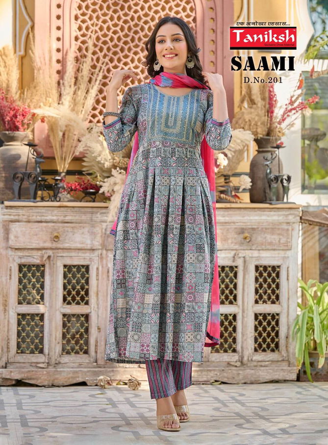 Taniksh Saami Vol 2 Wholesale Readymade Cotton Salwar Suits Catalog
